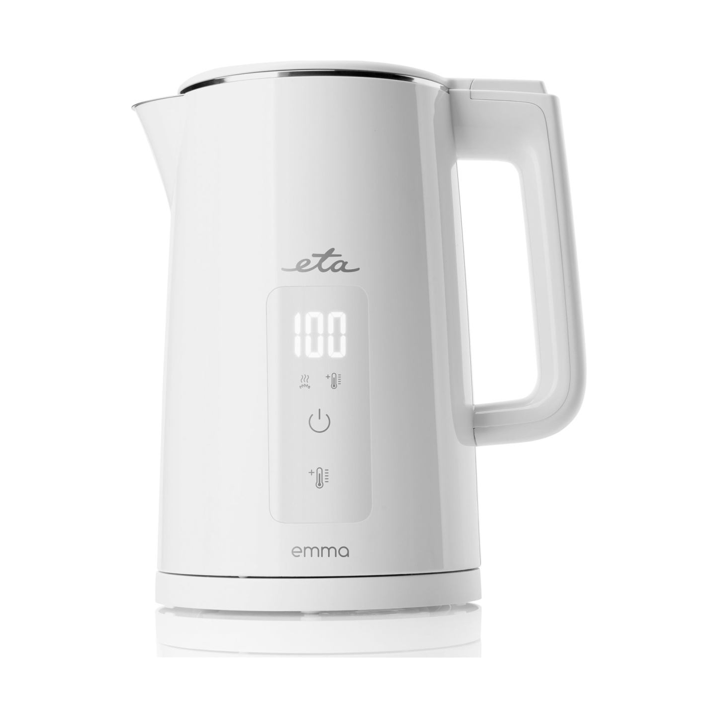 ETA | Kettle | ETA559590010 Emma | Electric | 2200 W | 1.5 L | Stainless steel | 360° rotational base | White