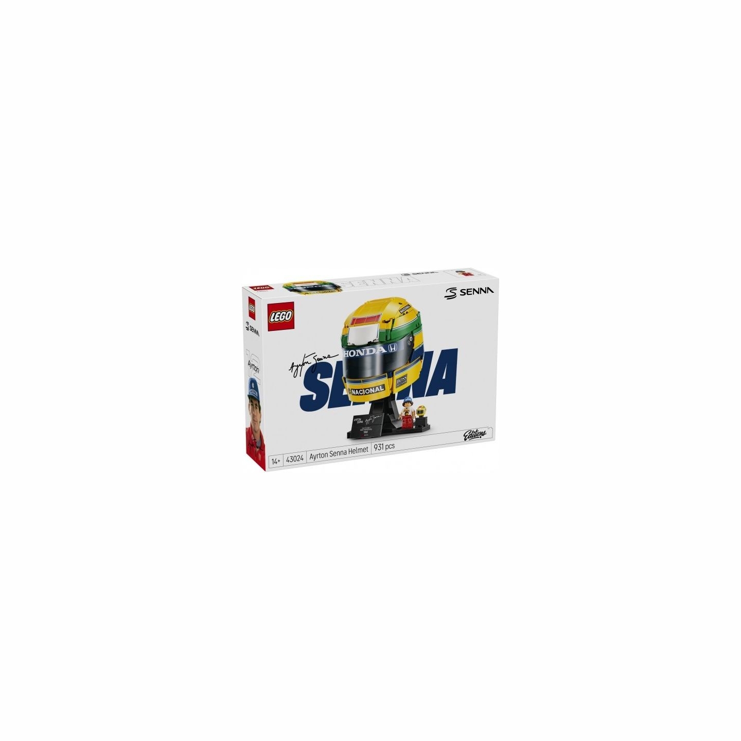 Lego Bricks Editions 43024 Ayrton Senna Helmet