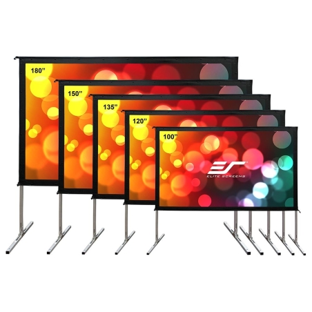 Elite Screens | Yard Master 2 Mobile Outdoor screen WV-Dual | OMS120H2-DUAL | Diagonal 120 " | 16:9 | Viewable screen width (W) 