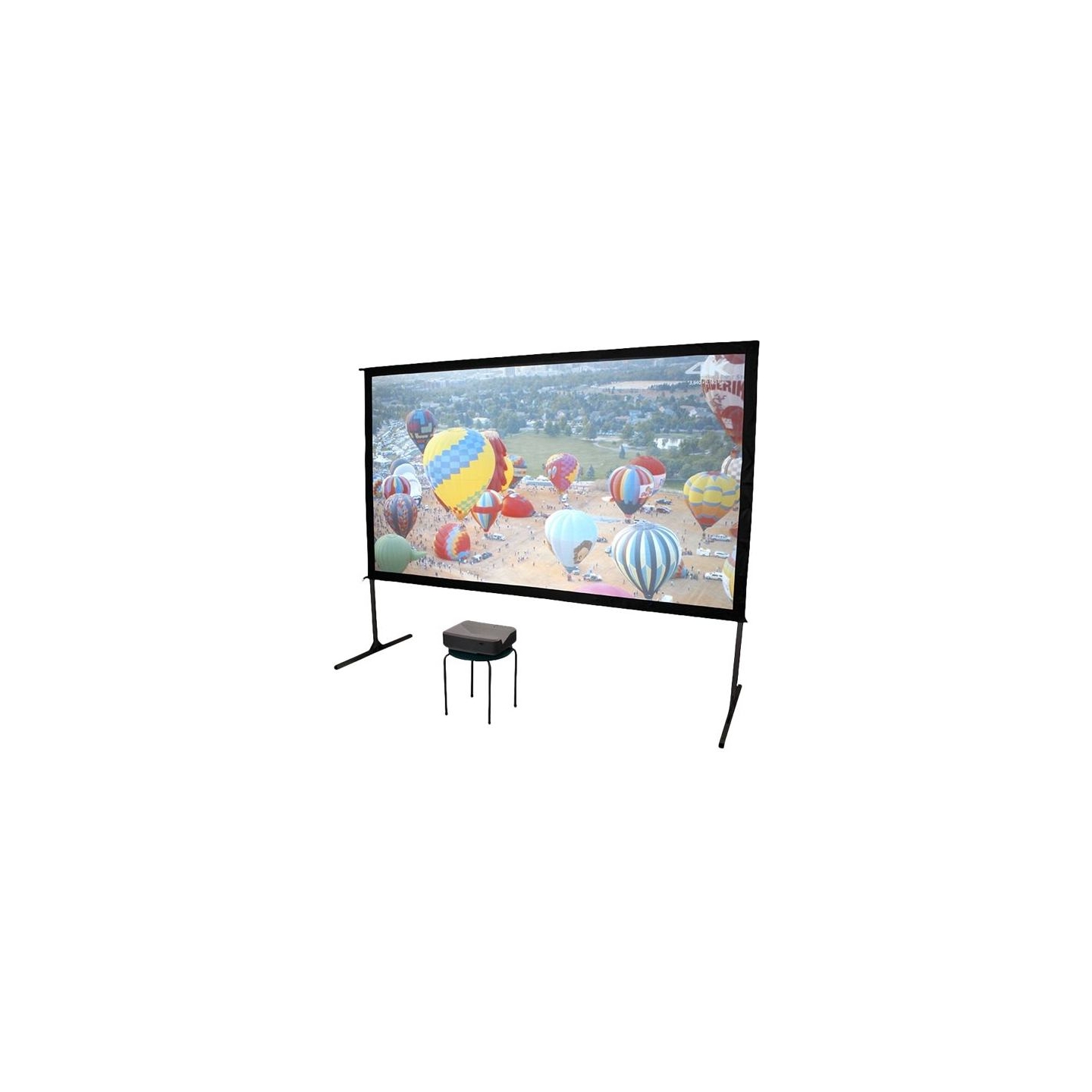 Elite Screens | Yard Master 2 Mobile Outdoor screen WV-Dual | OMS120H2-DUAL | Diagonal 120 " | 16:9 | Viewable screen width (W) 