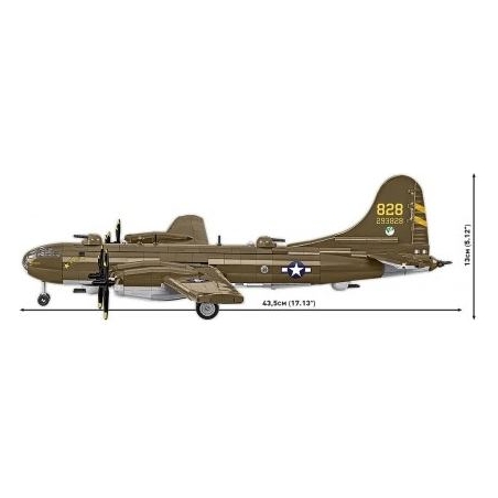 Cobi Klocki Blocks Boeing B-29 Superfortress 1074 blocks