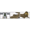 Cobi Klocki Blocks Boeing B-29 Superfortress 1074 blocks
