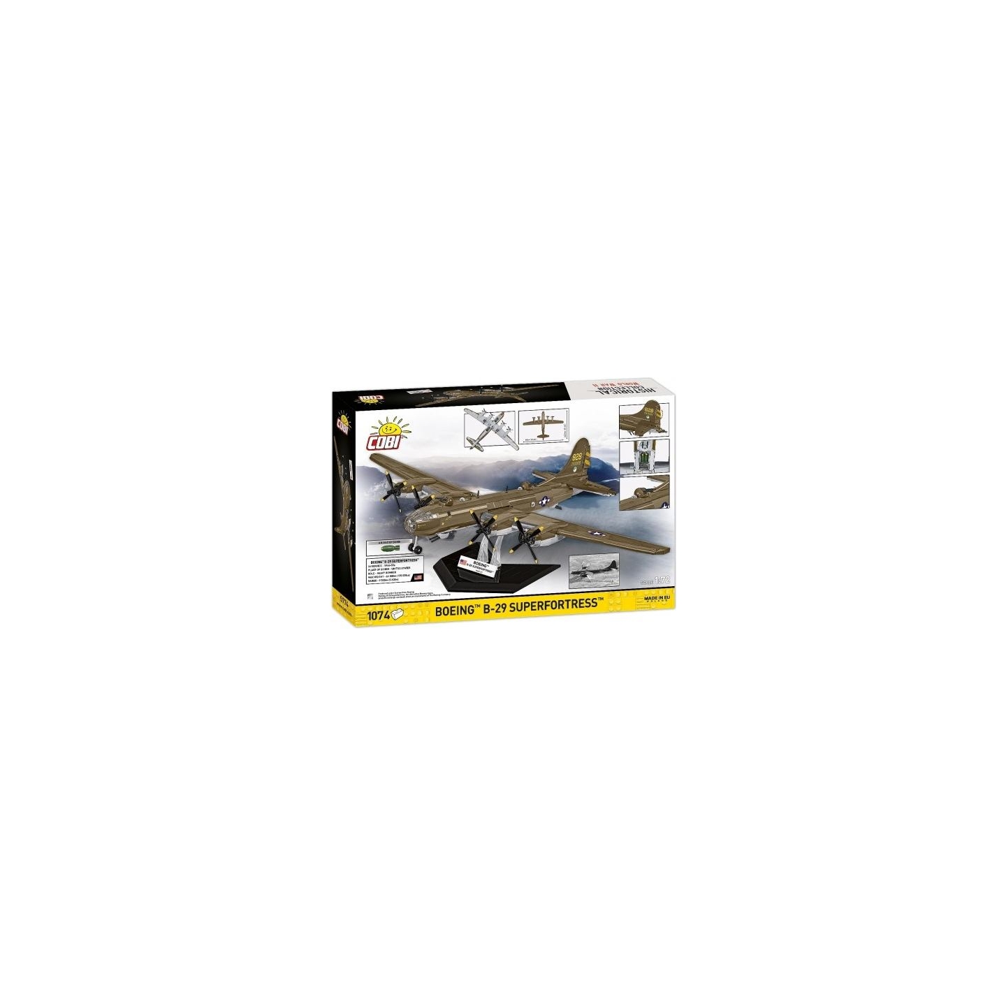 Cobi Klocki Blocks Boeing B-29 Superfortress 1074 blocks