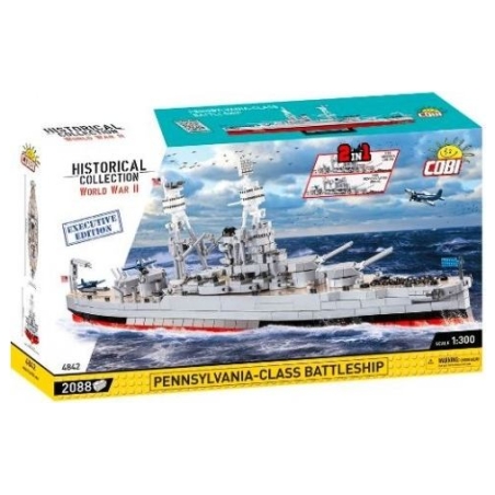 Cobi Klocki Pennsylvania - Class Battleship (2in1) - Executive Edition