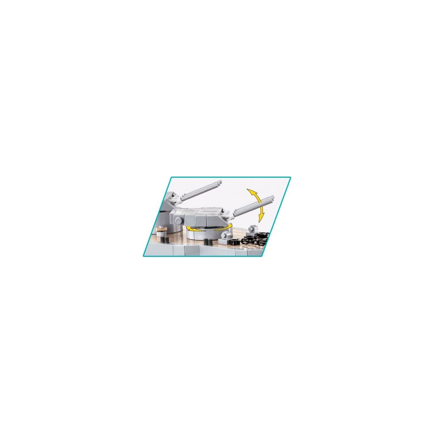 Cobi Klocki Pennsylvania - Class Battleship (2in1) - Executive Edition