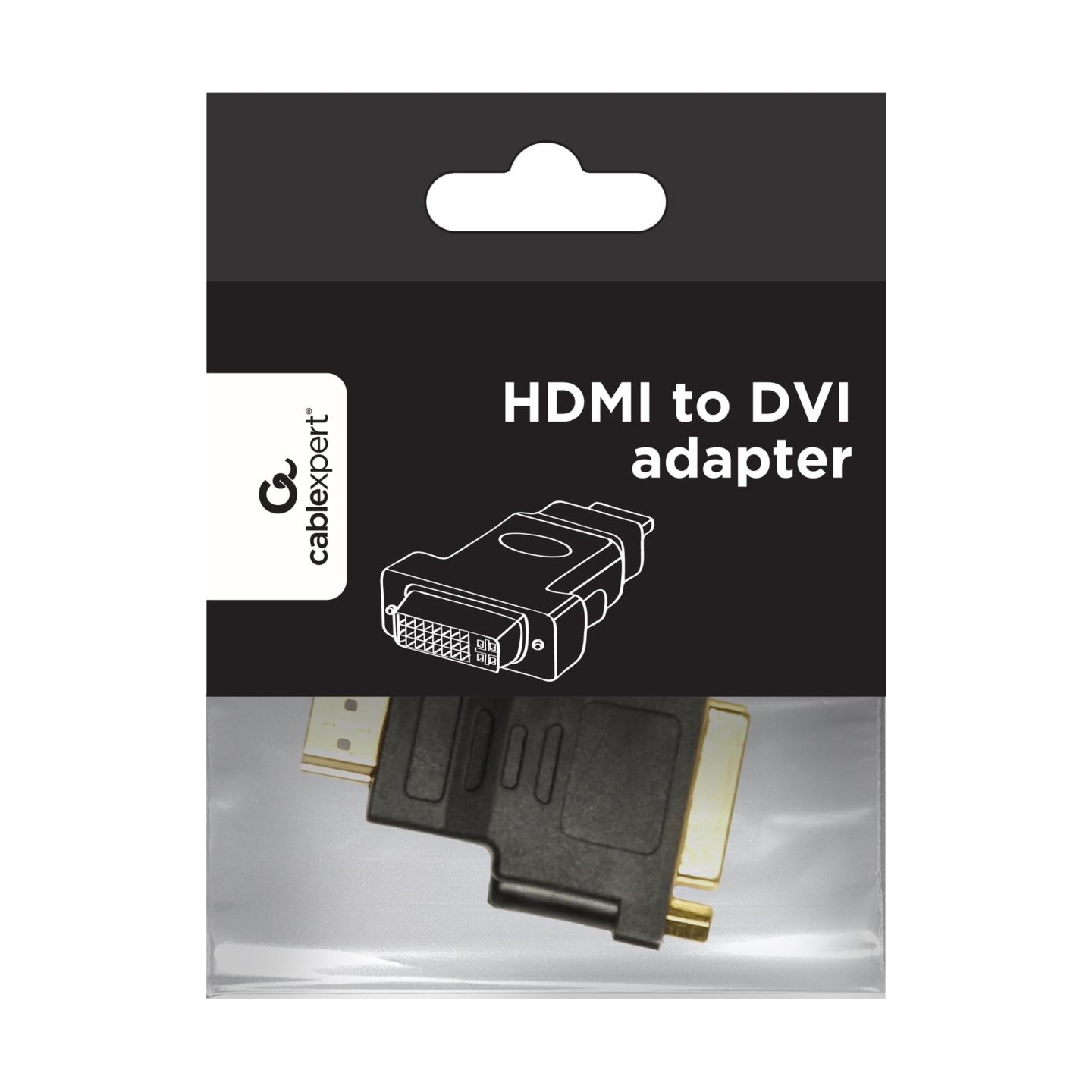 Cablexpert | HDMI - DVI, M/F | Black | HDMI | DVI