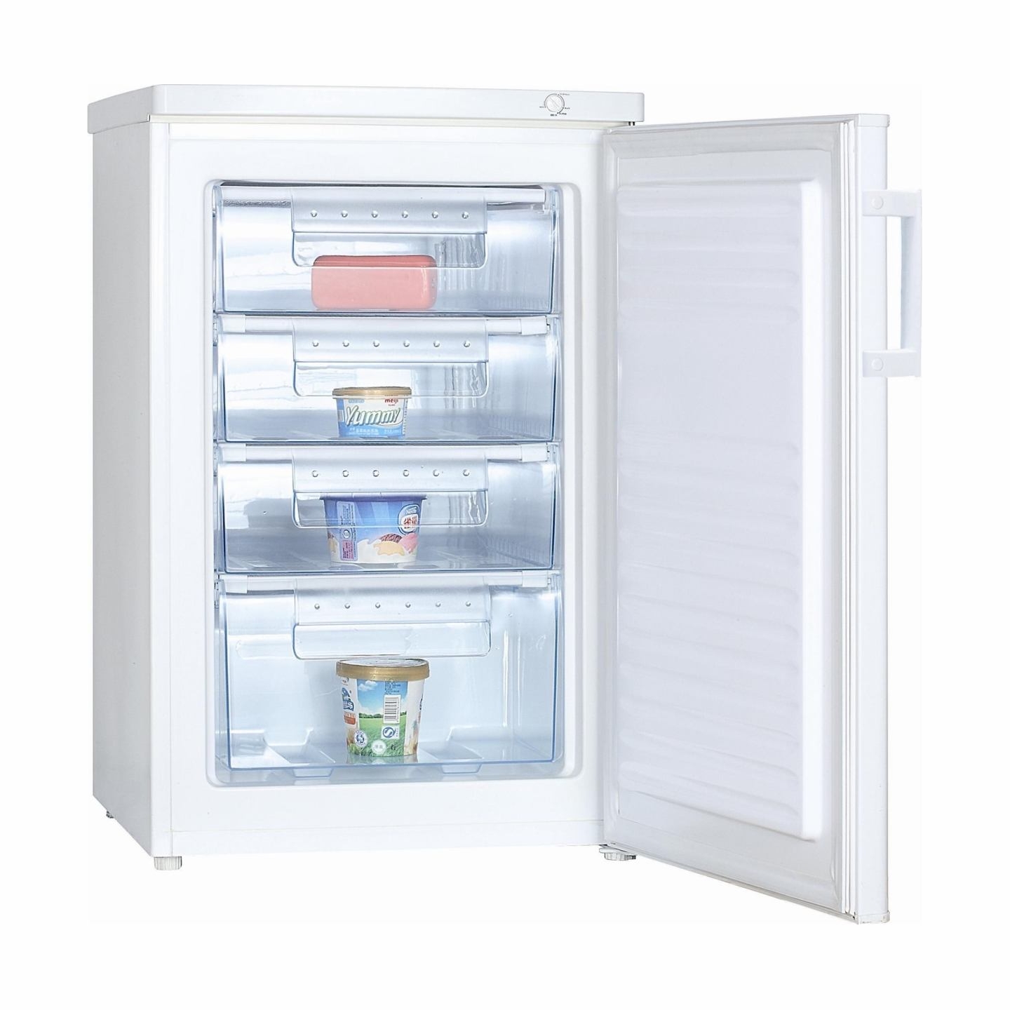 Goddess | Freezer | GODFSC085TW9E | Energy efficiency class E | Upright | Free standing | Height 85 cm | Total net capacity 91 L