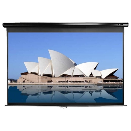 Elite Screens | Manual Series | M128UWX | Diagonal 128 " | 16:10 | Viewable screen width (W) 275 cm | Black