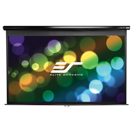 Elite Screens | Manual Series | M100XWH | Diagonal 100 " | 16:9 | Viewable screen width (W) 221 cm | White