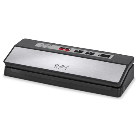 Caso | Bar Vacuum sealer | VR 390 advanced | Power 110 W | Temperature control | Black/Stainless steel