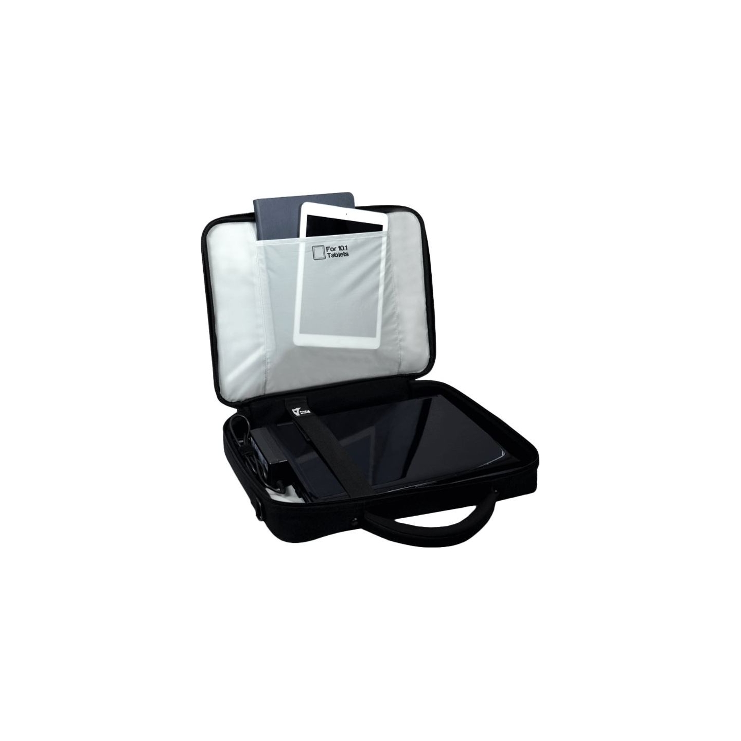 Port Designs | Courchevel | Fits up to size 17.3 " | Messenger - Briefcase | Shoulder strap | Black