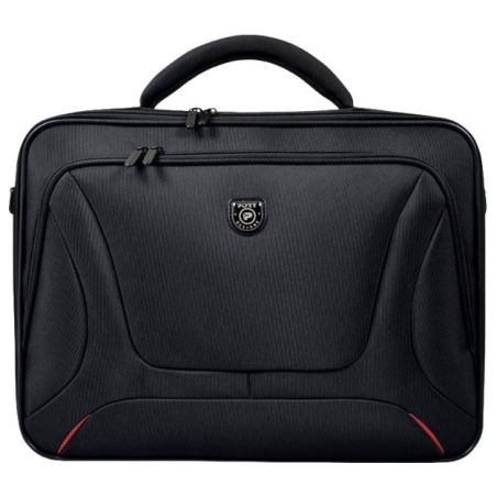 Port Designs | Courchevel | Fits up to size 17.3 " | Messenger - Briefcase | Shoulder strap | Black