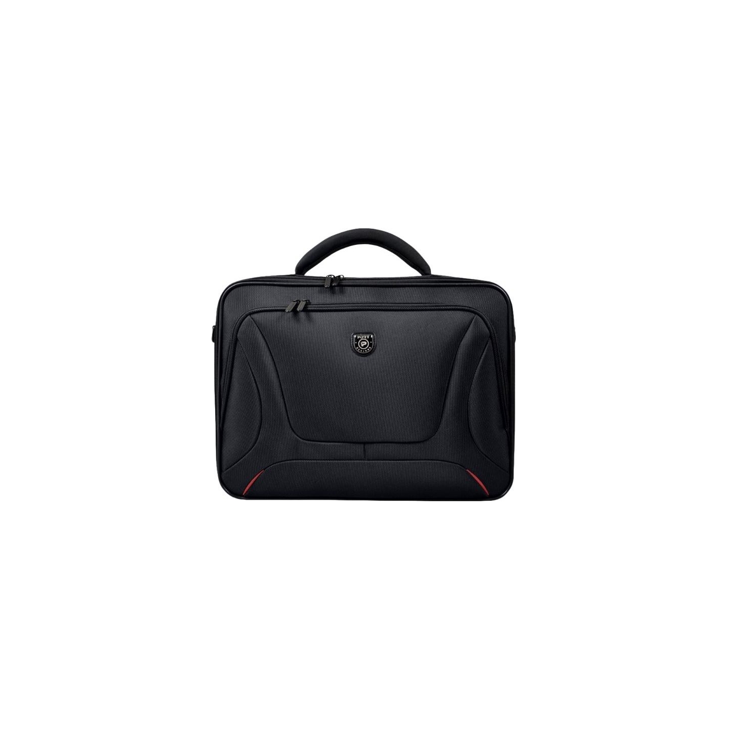 Port Designs | Courchevel | Fits up to size 17.3 " | Messenger - Briefcase | Shoulder strap | Black