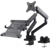 Maclean Double Stand For Monitor Notebook MC-813