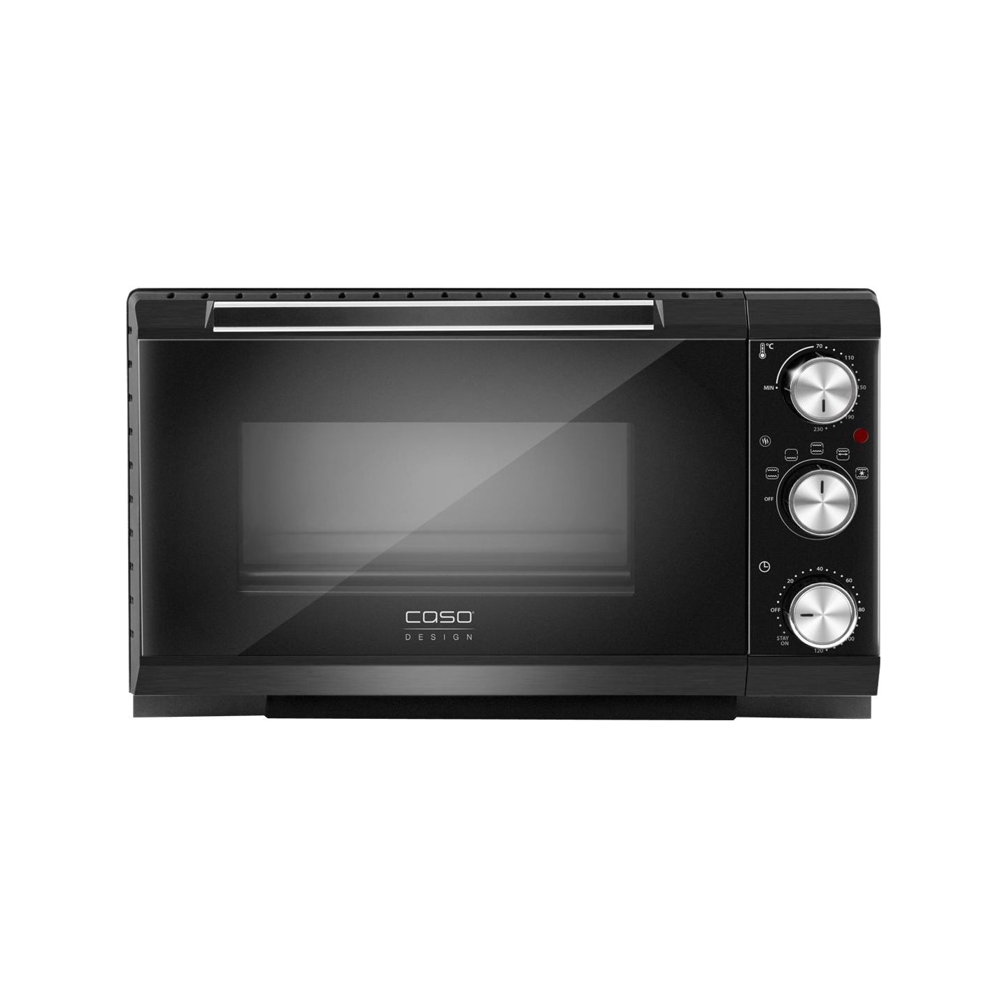 Caso | Design-Oven | TO 20 | 20 L | 1500 W | Black