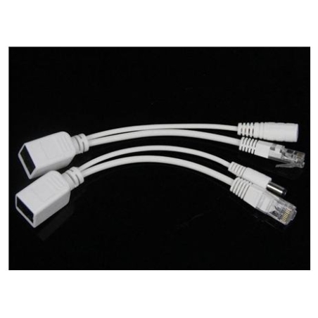 Cablexpert | PP12-POE-0.15M-W | 0.15 m | White | UTP passive PoE adapter kit