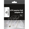 Cablexpert | PP12-POE-0.15M-W | 0.15 m | White | UTP passive PoE adapter kit