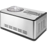 Caso | Ice Cream and Yogurt Maker | IceCreamer | Power 180 W | Capacity 2 L | Stainless steel