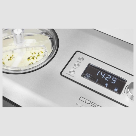 Caso | Ice Cream and Yogurt Maker | IceCreamer | Power 180 W | Capacity 2 L | Stainless steel