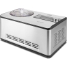 Caso | Ice Cream and Yogurt Maker | IceCreamer | Power 180 W | Capacity 2 L | Stainless steel