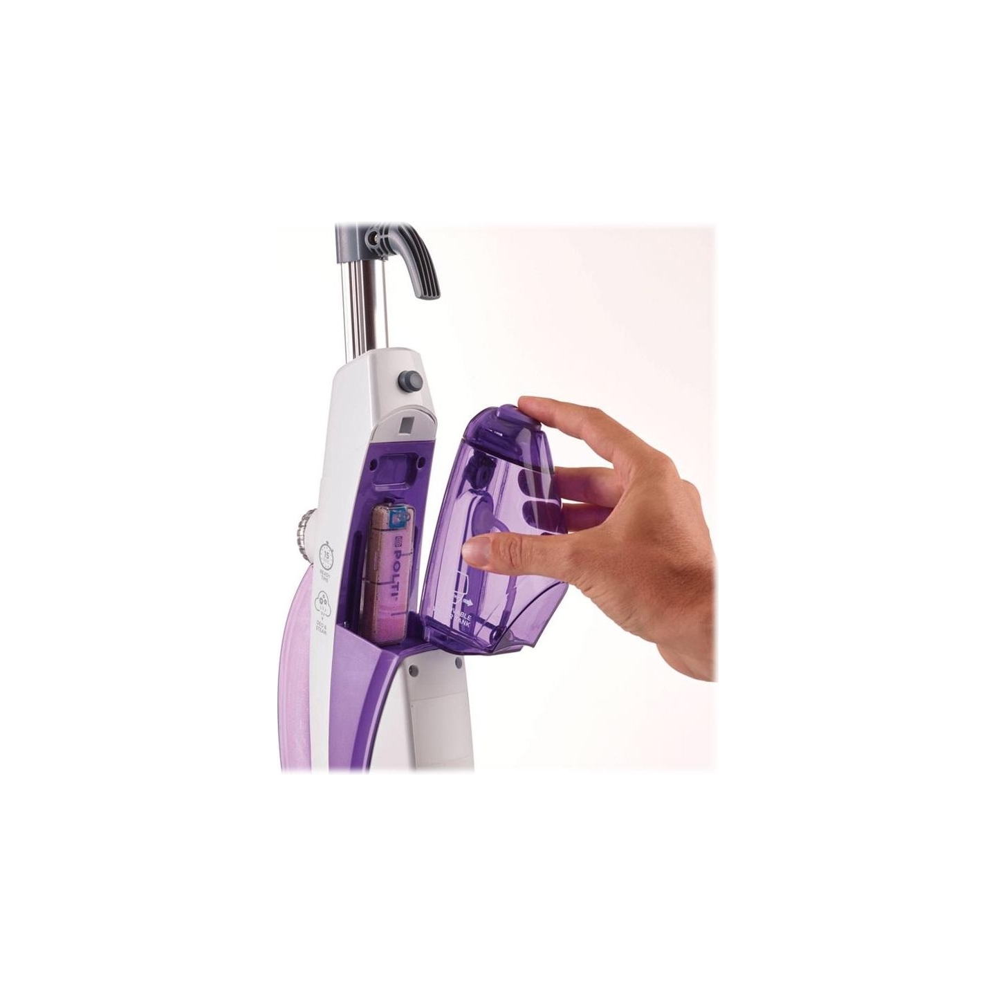 Polti | Steam mop | PTEU0274 Vaporetto SV440_Double | Steam mop and handheld steam cleaner | 1500 W | White