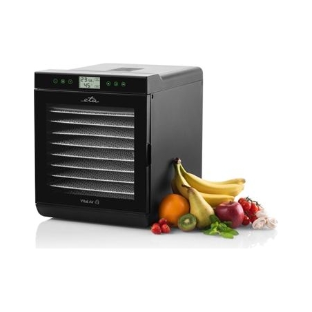 ETA | Fruit dryer | Vital Air II ETA230290000 | Power 650 W | Number of trays 10 | Temperature control | Integrated timer | Blac