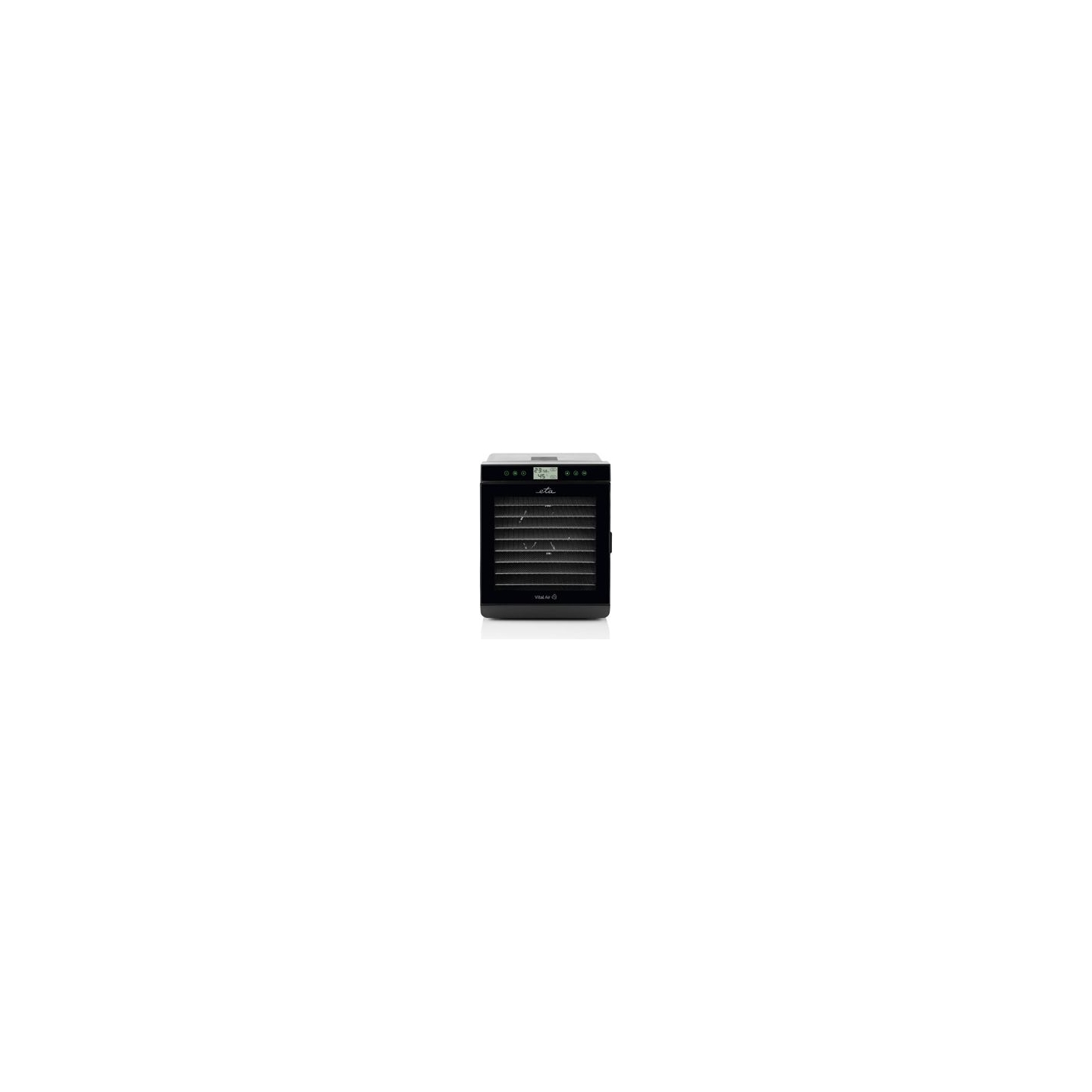 ETA | Fruit dryer | Vital Air II ETA230290000 | Power 650 W | Number of trays 10 | Temperature control | Integrated timer | Blac