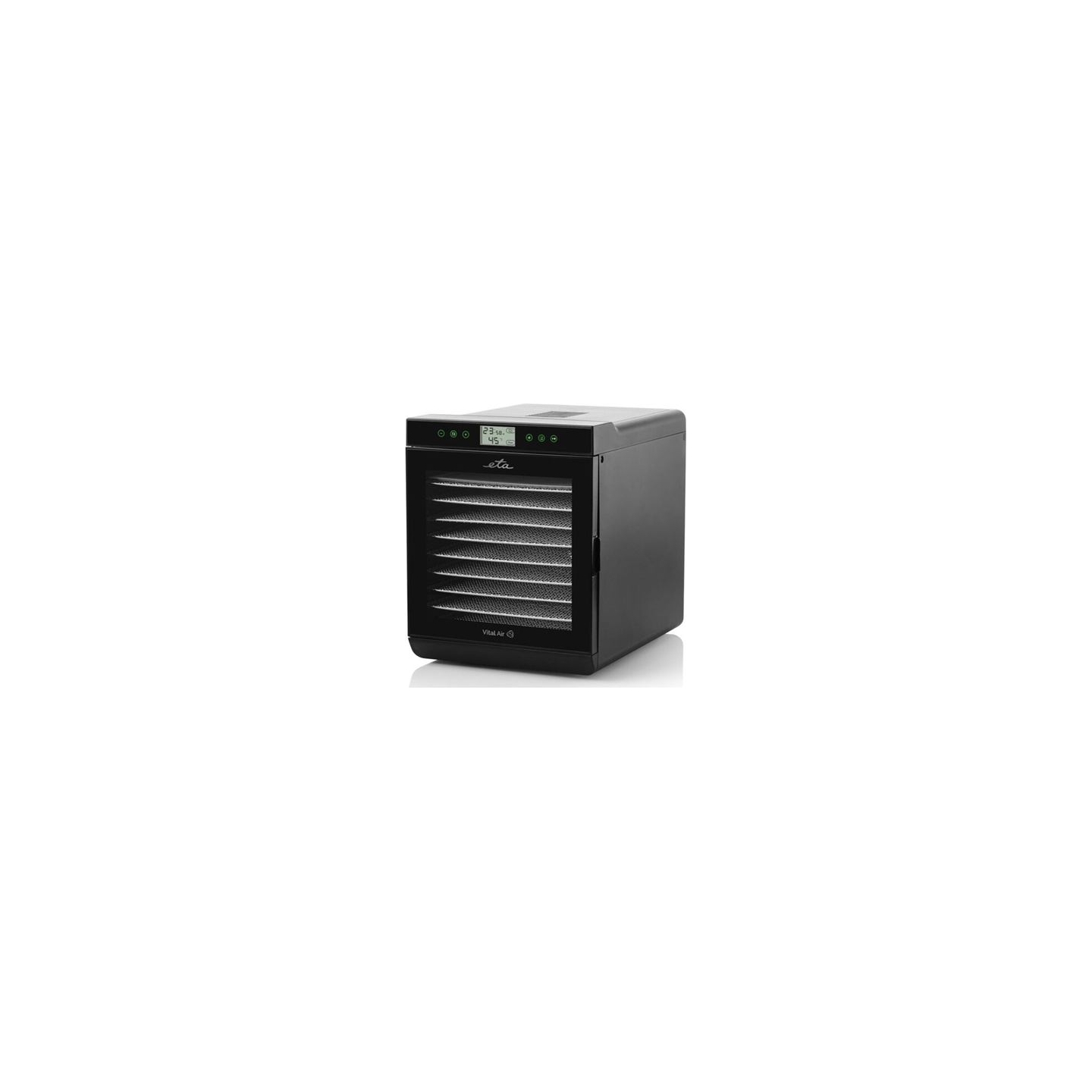 ETA | Fruit dryer | Vital Air II ETA230290000 | Power 650 W | Number of trays 10 | Temperature control | Integrated timer | Blac