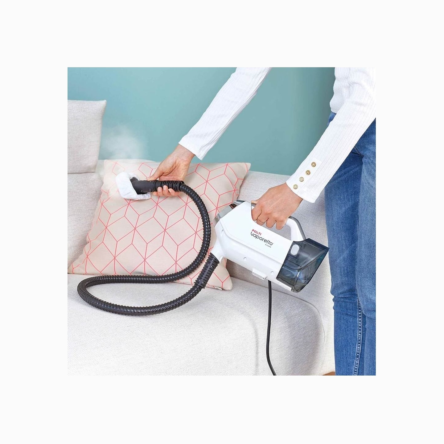 Polti | Steam cleaner | PTEU0295 Vaporetto 3 Clean 3-in-1 | Power 1800 W | Steam pressure Not Applicable bar | Water tank capaci