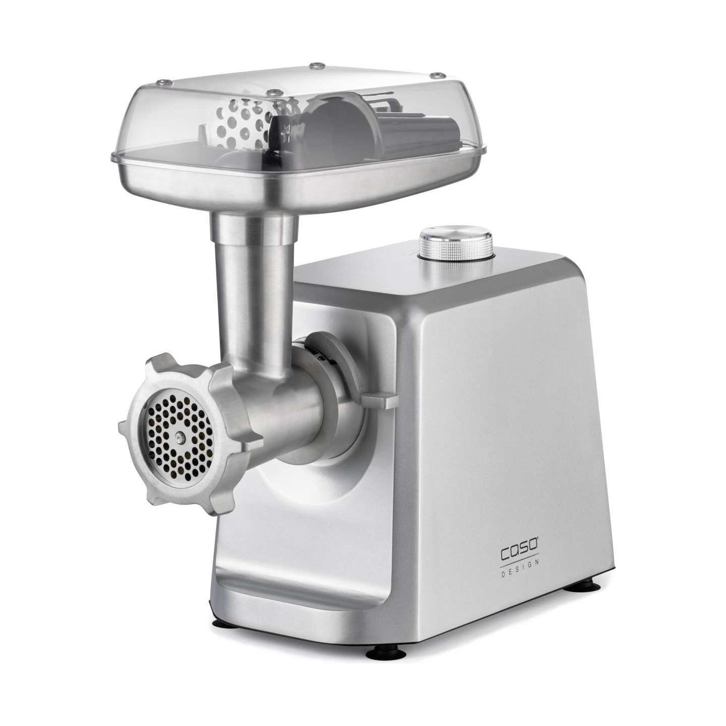 Caso | Meat Mincer | FW 2500 | Stainless Steel | 2500 W | Number of speeds 2 | Throughput (kg/min) 2.5 | 3 stainless steel cutti