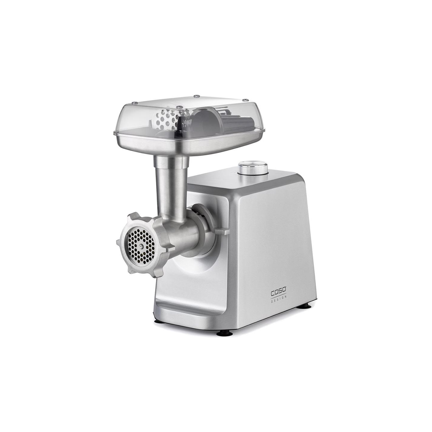 Caso | Meat Mincer | FW 2500 | Stainless Steel | 2500 W | Number of speeds 2 | Throughput (kg/min) 2.5 | 3 stainless steel cutti