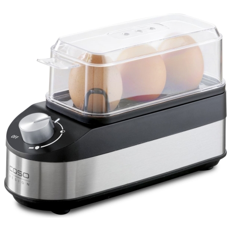 Caso | Egg Cooker | E3 | Black/Stainless Steel | 210 W