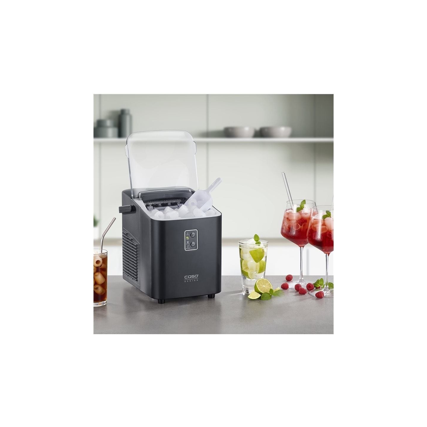 Caso | Ice Cube Machine | IceChef Compact | Power 120 W | Black
