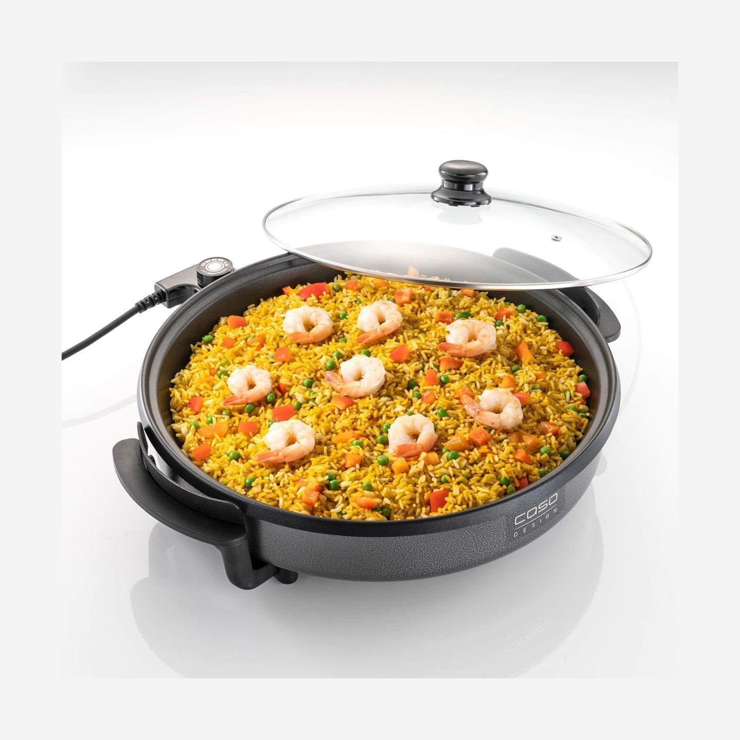 Caso | Professional Party Pan | 1500 W | Number of programs 1 | Grey