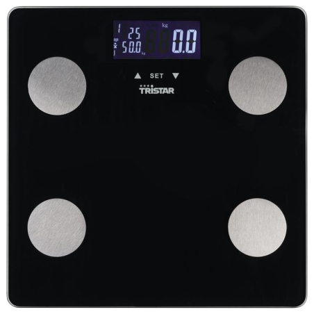 Tristar Personal Scale | WG-2442 | Maximum weight (capacity) 150 kg | Accuracy 100 g | Body Mass Index (BMI) measuring | Black