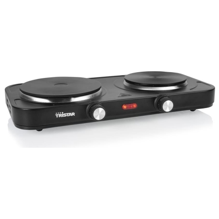 Tristar Table Hob | KP-6152 | Number of burners/cooking zones 2 | Electric | Black