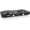 Tristar Table Hob | KP-6152 | Number of burners/cooking zones 2 | Electric | Black