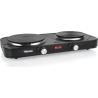 Tristar Table Hob | KP-6152 | Number of burners/cooking zones 2 | Electric | Black