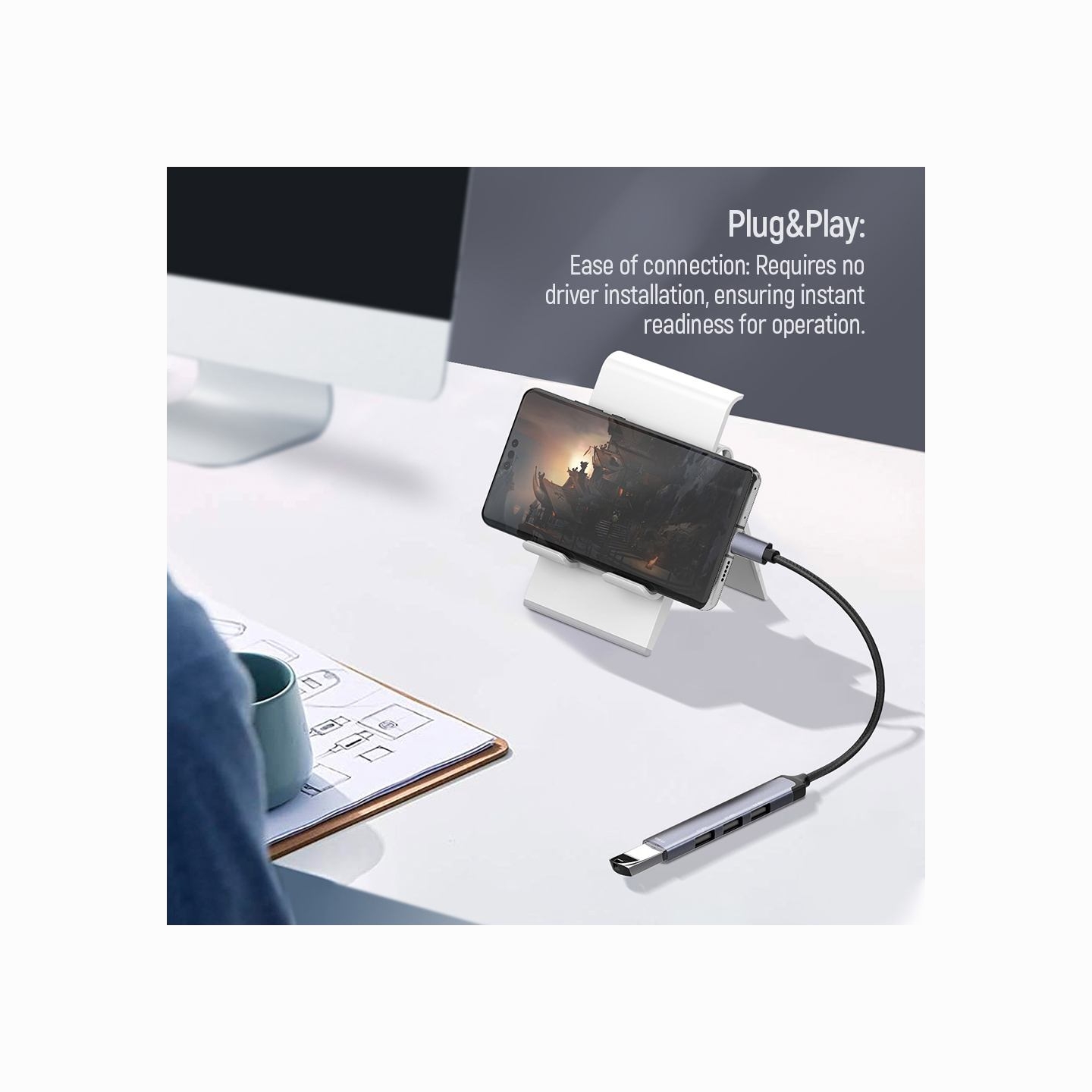 Colorway 4-in-1 Docking Station | CW-HUB04