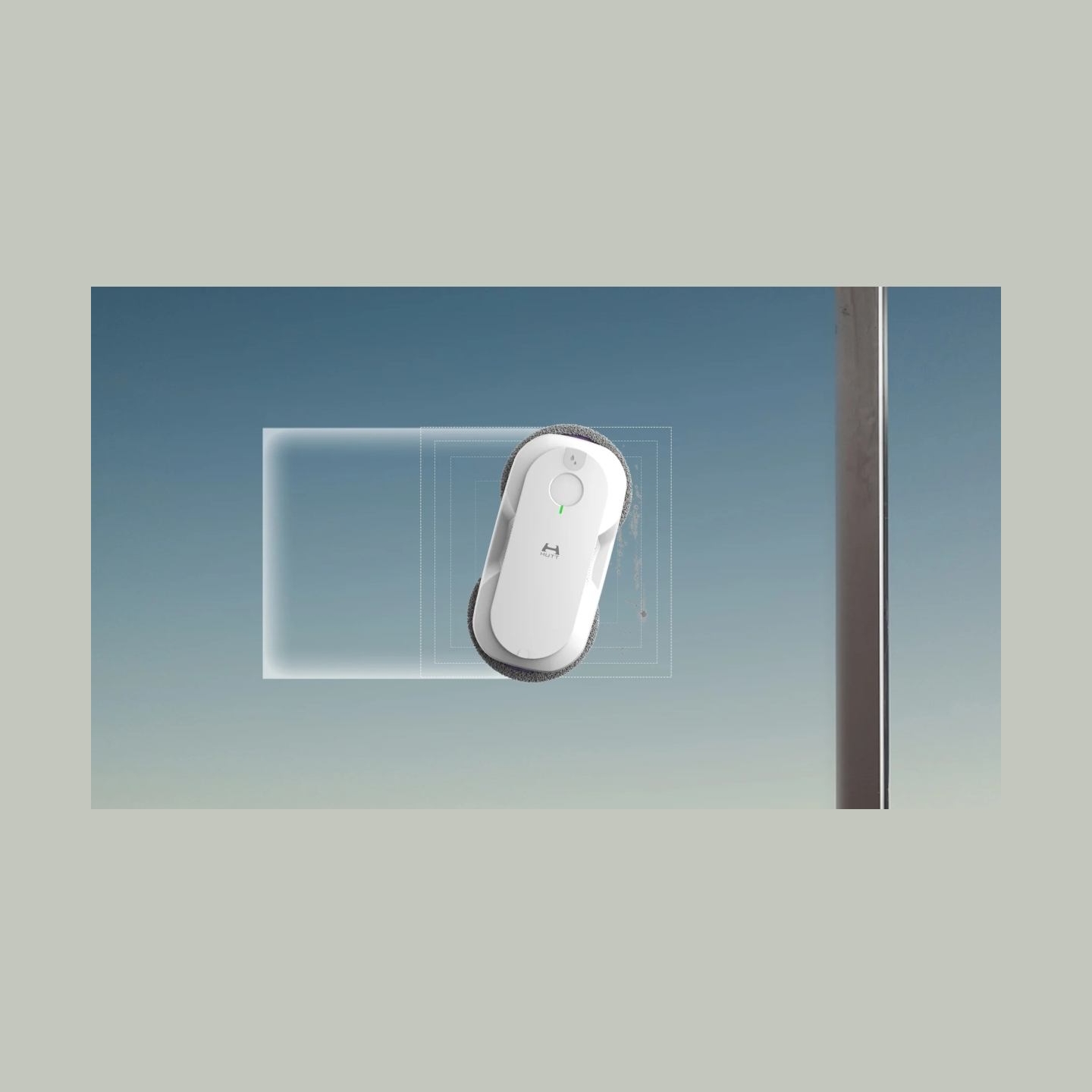 Hutt Windows Cleaning Robot | DDC56 | Corded | 3000 Pa | White