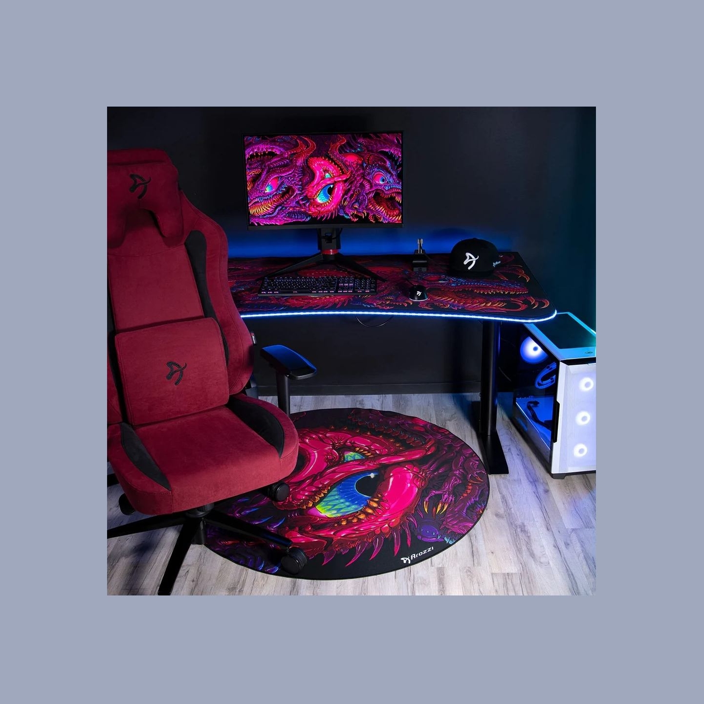 Arozzi Zona Round Floor Pad | Crawling Chaos