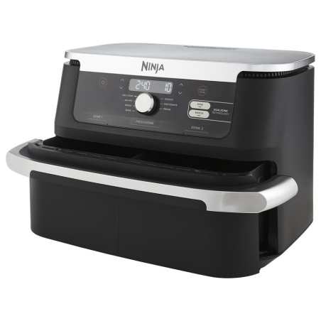 Ninja | Double Air Fryer | AF500EU Foodi FlexDrawer | Power 2470 W | Capacity 10.4 L | Black