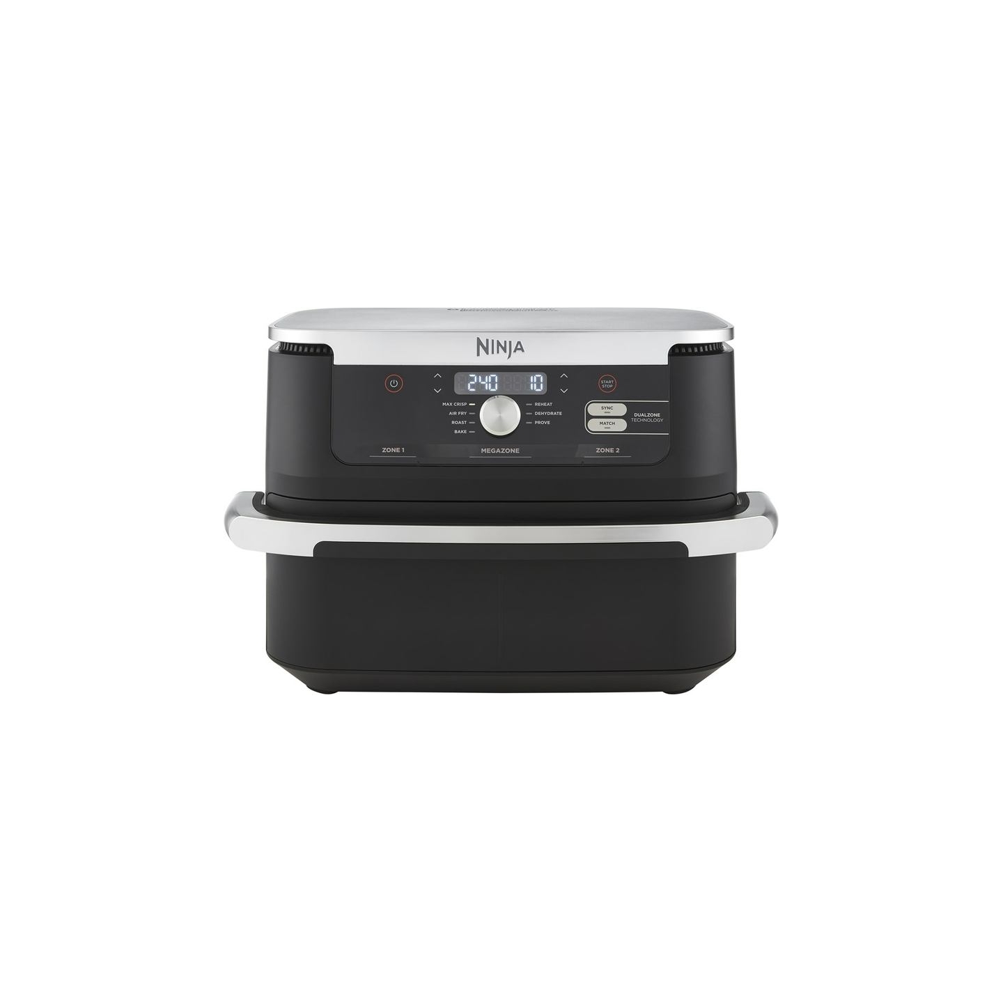 Ninja | Double Air Fryer | AF500EU Foodi FlexDrawer | Power 2470 W | Capacity 10.4 L | Black