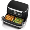Ninja | Double Air Fryer | AF500EU Foodi FlexDrawer | Power 2470 W | Capacity 10.4 L | Black