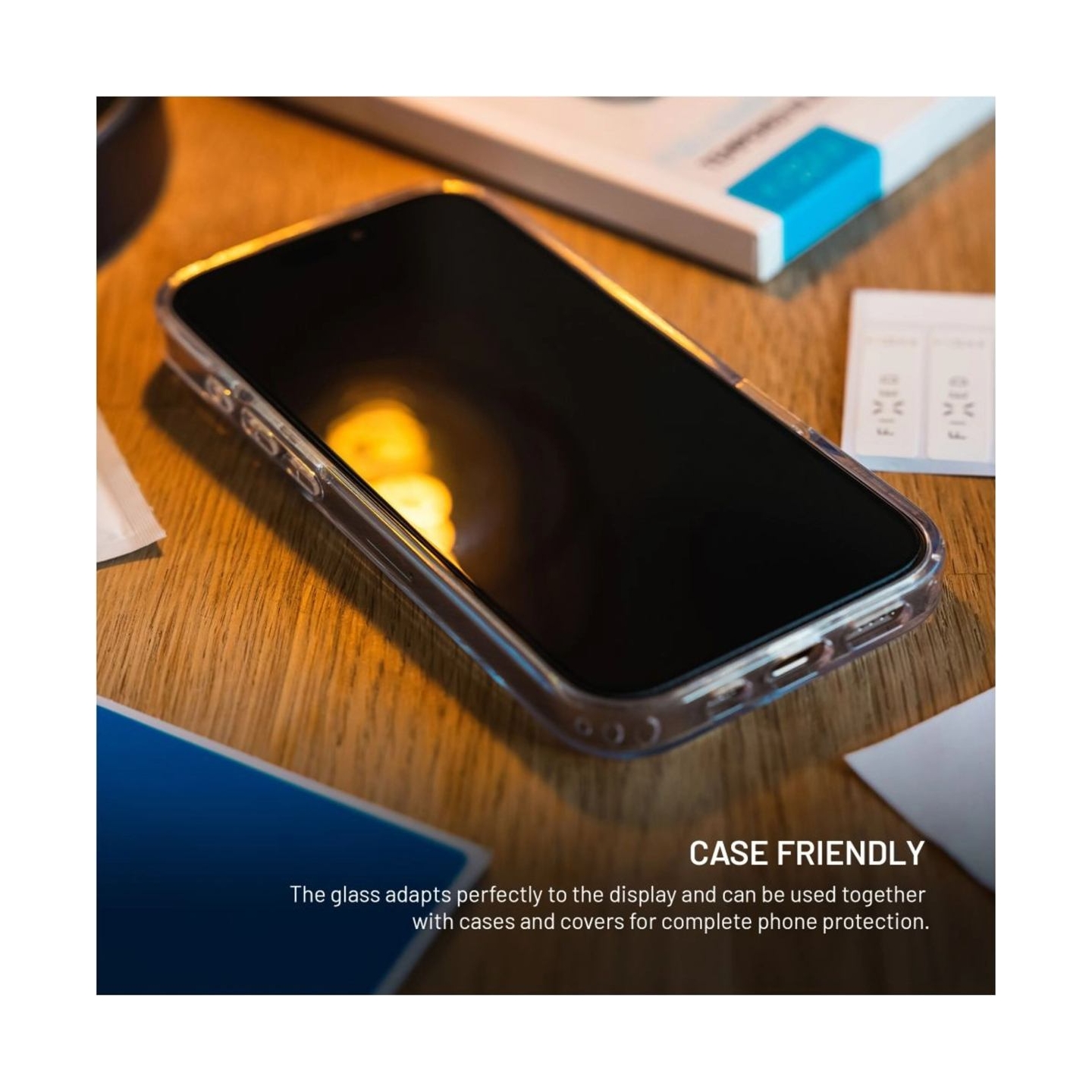 Fixed Screen protector | Apple | iPhone 17 Pro | Tempered glass | Transparent | 2.5D