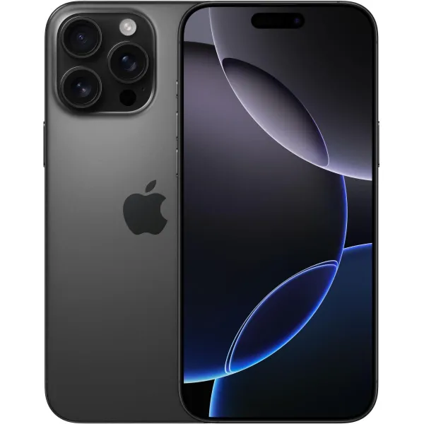 Apple MOBILE PHONE IPHONE 16 PRO MAX/256GB BLACK TITAN. MYWV3 APPLE