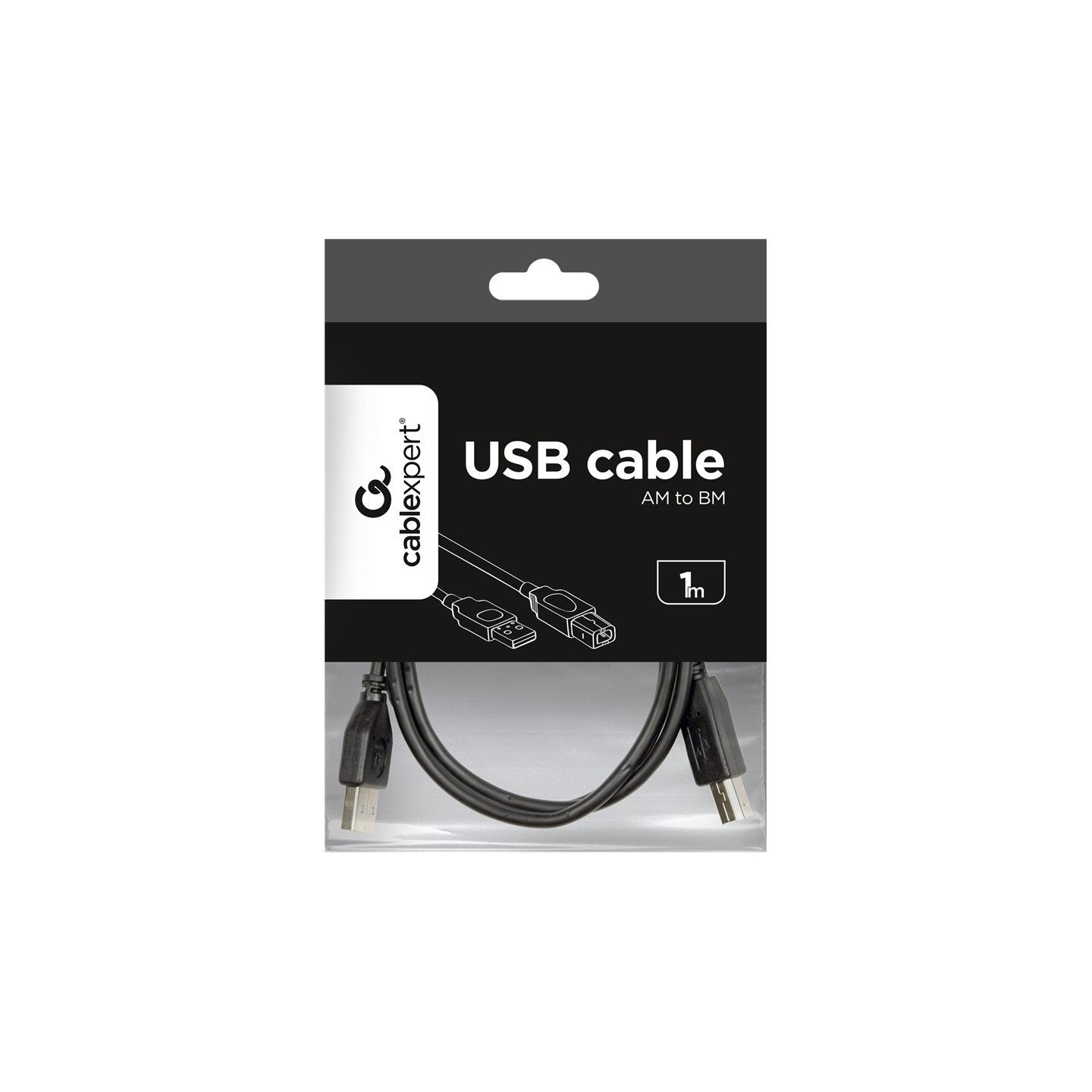Cablexpert CCP-USB2-AMCM-1M USB 2.0 AM to Type-C cable (AM/CM), 1 m | Cablexpert