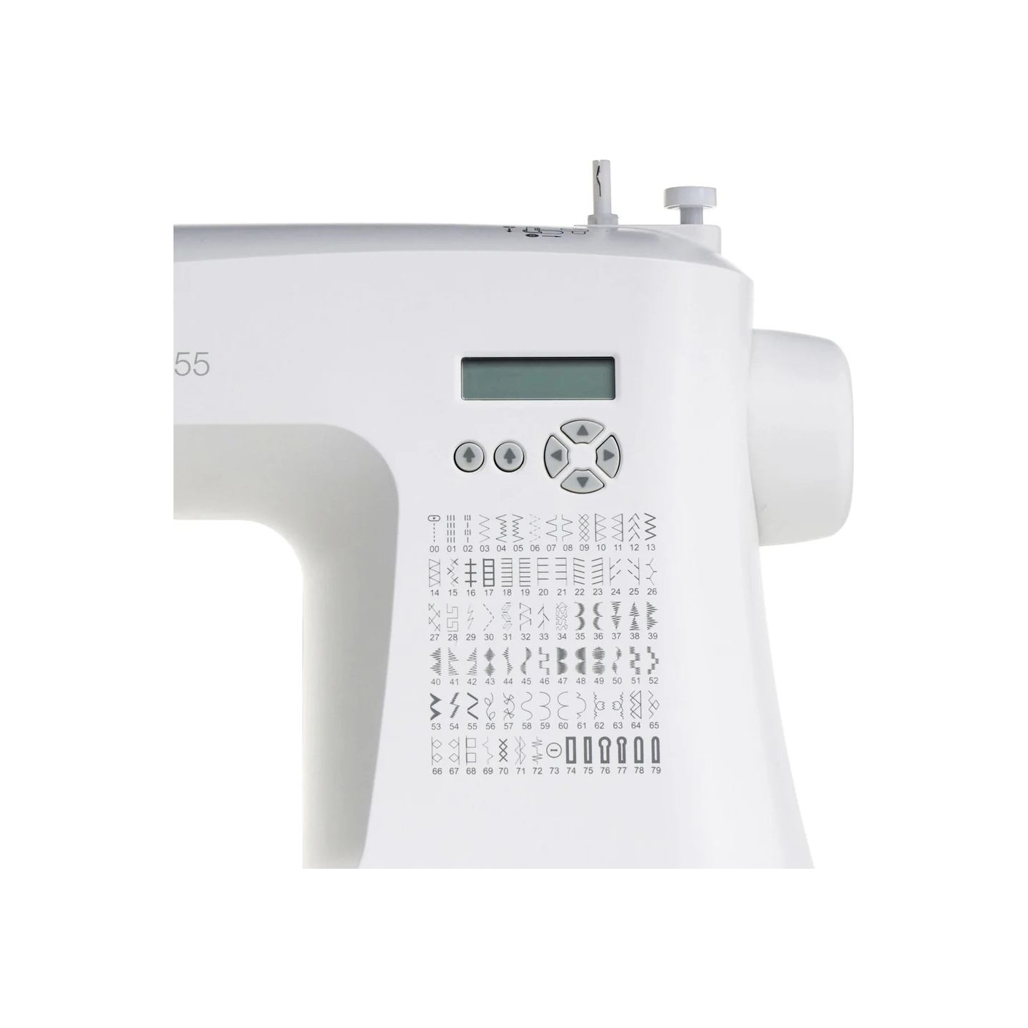 Singer | Sewing Machine | C5655 | Number of stitches 80 | Number of buttonholes 6 | White