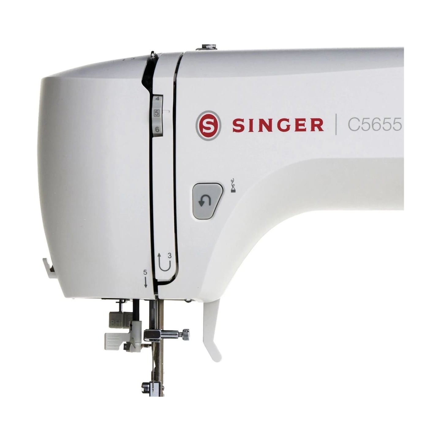 Singer | Sewing Machine | C5655 | Number of stitches 80 | Number of buttonholes 6 | White