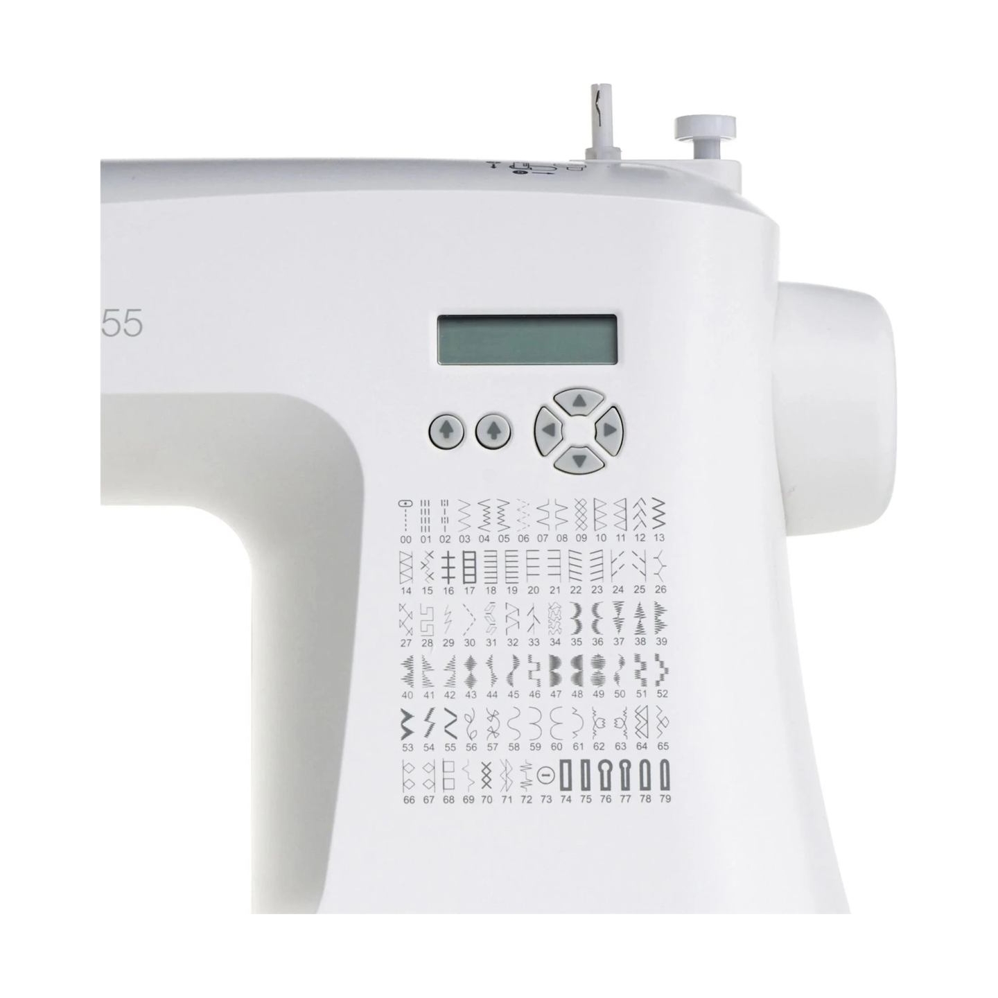 Singer | Sewing Machine | C5655 | Number of stitches 80 | Number of buttonholes 6 | White